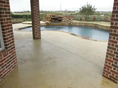 Textured Concrete — Driveway Repair & Paving project by Stamped Artistry