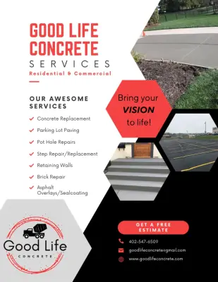 Good Life Concrete - Commercial Construction Services in Omaha, NE