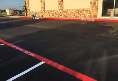 Austin, TX Asphalt Parking Lot Development by Texan Paving