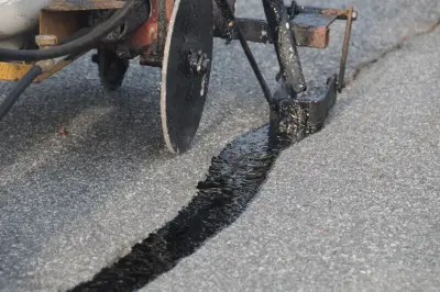 Paving Asphalt in Commerce, CA by Sanders Bricks