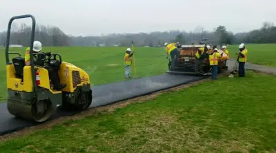 Paving Asphalt in South Pasadena, CA by Sanders Bricks