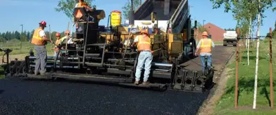 Paving Asphalt in Stanford, CA by Wright Stone Company