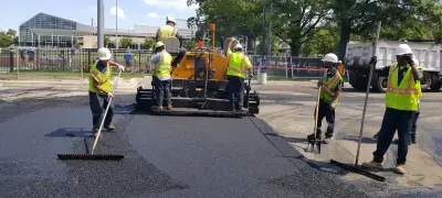 Paving Asphalt in San Carlos, CA by Wright Stone Company