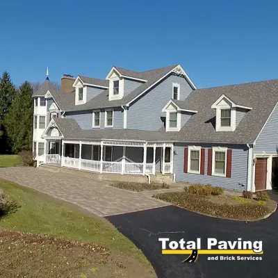 Masonry and Landscape Design — Driveway Repair & Paving project by Total Paving And Brick Services
