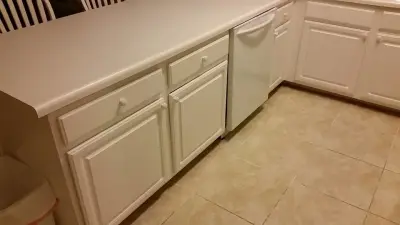 Cabinet Refinishing — Driveway Repair & Paving project by Saddi - Cleaning & Construction INC