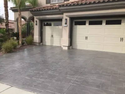 Commerce, CA Concrete Driveway by Sanders Bricks