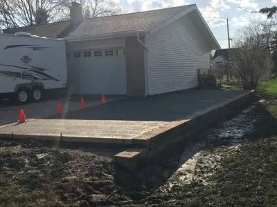 Expanded Driveway — Driveway Repair & Paving project by Pro Services WI