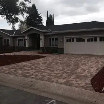 Pathway, Entrance, Outdoor Space — Driveway Repair & Paving project by Select Pavers