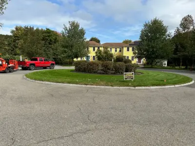 Natick Mass Hot Rubber Crack Sealing — Driveway Repair & Paving project by Standard Sealcoating