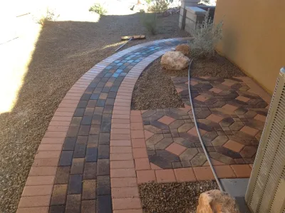 Walkway — Landscape Construction project by Sunny Landscaping