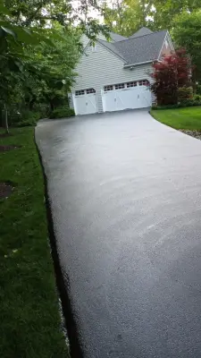 Our Finished Projects — Driveway Repair & Paving project by Thomas & Son Asphalt Sealcoat LLC