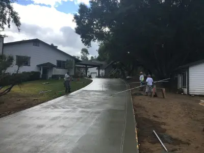 New concrete pathway — Driveway Repair & Paving project by Crm CO