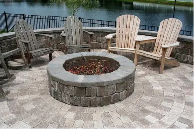 Alfresco Cooking Space — Driveway Repair & Paving project by Cricket Pavers Of Miami