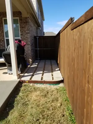 Outdoor concrete platform — Driveway Repair & Paving project by Transtelmas LLC