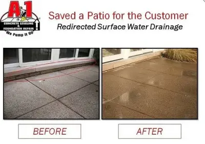 Home Concrete Leveling and Restoration Projects — Driveway Repair & Paving project by A-1 Concrete Leveling Akron-Canton