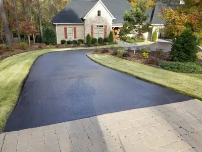Home Driveway — Driveway Repair & Paving project by Upstate Sealcoat LLC