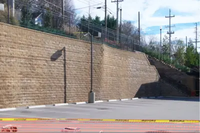 Glendale, CA Retaining Wall Project — Driveway Repair & Paving project by Brooks Stone