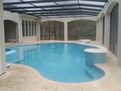 Sandestin - Swimming Pool and Driveway — Driveway Repair & Paving project by Saddi - Cleaning & Construction INC