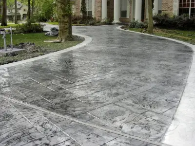 Hayward, CA Stamped Concrete — Driveway Repair & Paving project by Coleman Paving
