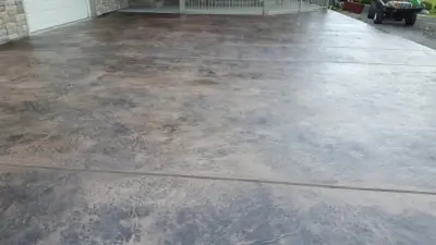 Milpitas, CA Stamped Concrete — Driveway Repair & Paving project by Coleman Paving