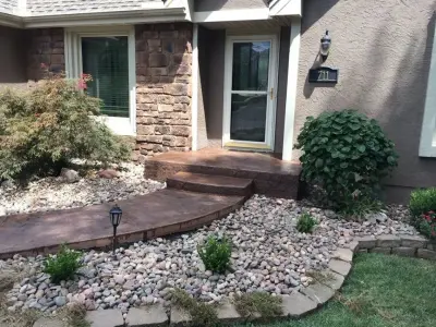 Paths and Pathways — Driveway Repair & Paving project by Concrete Design Of KC, Inc.