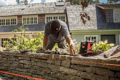 Alhambra, CA Stone Masonry — Driveway Repair & Paving project by Sanders Bricks