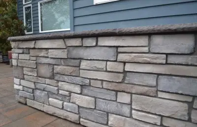 Commerce, CA Stone Cladding — Driveway Repair & Paving project by Sanders Bricks