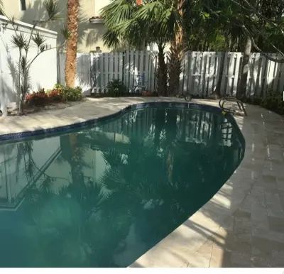 Pool Renovation Projects — Driveway Repair & Paving project by Cricket Pavers Of Miami