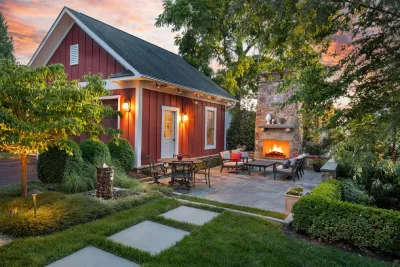 Monroe Residence, a 2024 LCA Grand Award Winner — Landscape Construction project by SURROUNDS Landscape Architecture + Construction