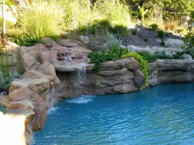 Water Elements and Cascades — Driveway Repair & Paving project by Boulderscapes Of Texas