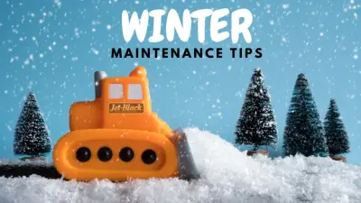 Cold Weather Pavement Care — Driveway Repair & Paving project by Jet-Black National Headquarters