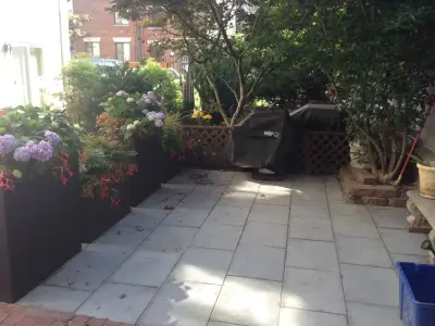 10th and South Street Hardscape in Philadelphia by Metric Concrete Construction & Design Inc.