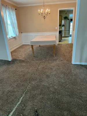 Oak LVP Flooring Installation — Stone & Concrete Installation project by Gonzalez Construction Co