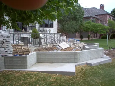 Enhancements — Stone & Concrete Installation project by Mills Foundations LLC