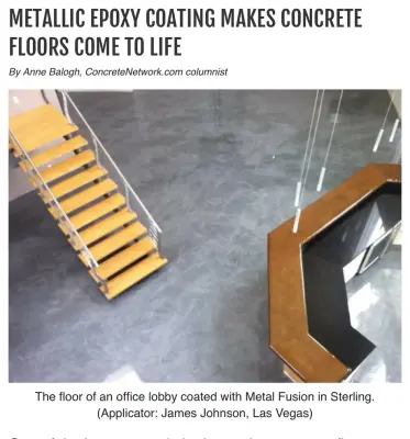 Recognition Program — Stone & Concrete Installation project by Craftsman Coatings