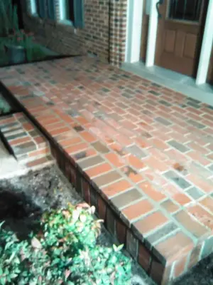 Wildwood, Mo Brick Porch Repair: Before and After by Masterpiece Masonry