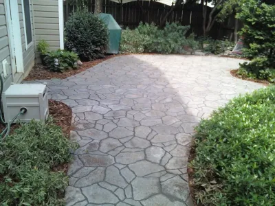 Arbel Stone Paver Patio — Landscape Construction project by Sutton Outdoor, LLC