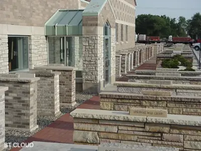 Brock White Retail Displays — Stone & Concrete Installation project by Brock White Construction Materials