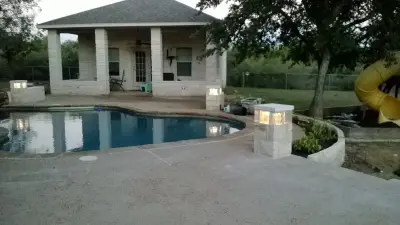 Buda Ranch House Outdoor Living Expansion by BioScapes LLC