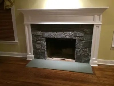 Flue — Stone & Concrete Installation project by J & C Masonry & Landscaping, Inc.