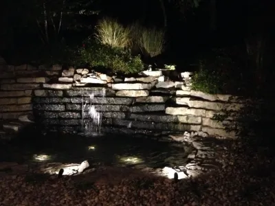Outdoor Lighting — Landscape Construction project by Sutton Outdoor, LLC