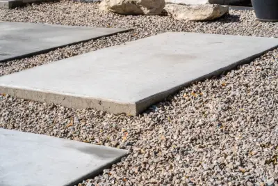 Custom Concrete Patio and Stucco Planters with Composite Pool Deck by BioScapes LLC