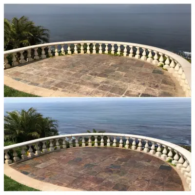 Concrete Coloring — Stone & Concrete Installation project by Fuller Stone Care