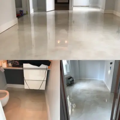 Epoxy Pearl — Stone & Concrete Installation project by Turoc Concrete Design