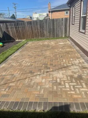 paving project by New Horizon Design & Build