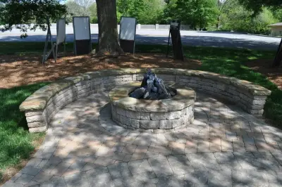 Outdoor Fireplaces by PaverStone Construction And Greenmark Landscaping