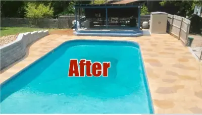 Flagstone Pool Project May 15 2018 by Concrete Craft Of Knoxville