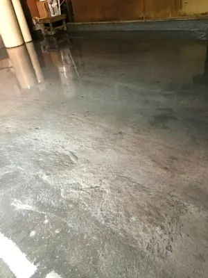 Metallic Grey Garage Initiative by JADE Epoxy Flooring Company
