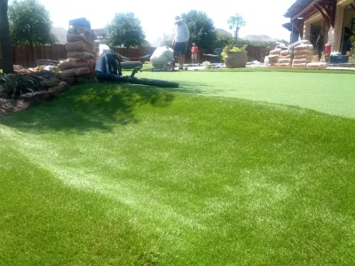 CASTLE — Landscape Construction project by Synthetic Grass Pros