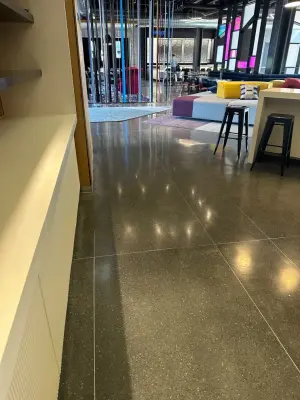 Aloft Hotel Concrete Terrazzo — Stone & Concrete Installation project by Vera Decorative Concrete